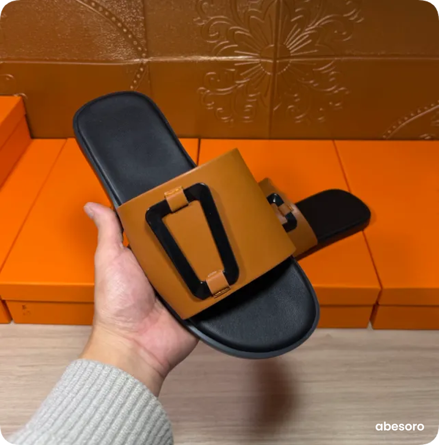 Tapettes en cuir pour homme (image 3)