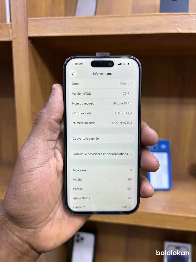 iPhone 15pro 128Go (image 3)