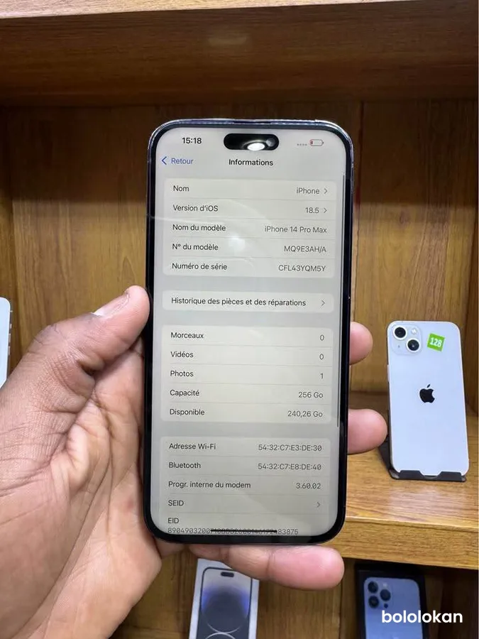 iPhone 14pro max 256Go (image 3)