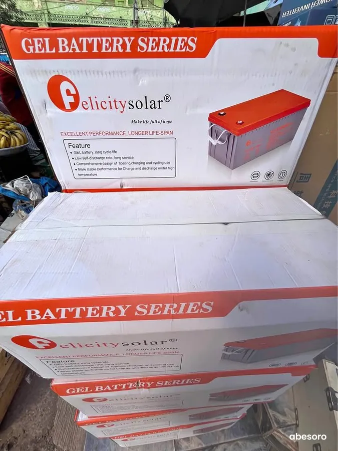 Batterie Felicity Solar 200ah (image 1)