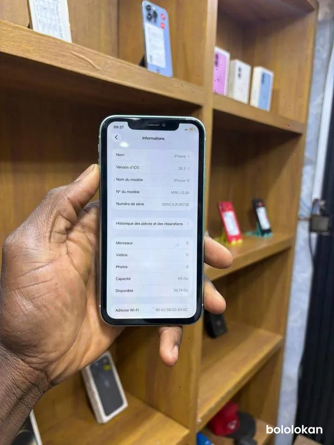IPhone 11simple 64Go face off très propre (image 3)