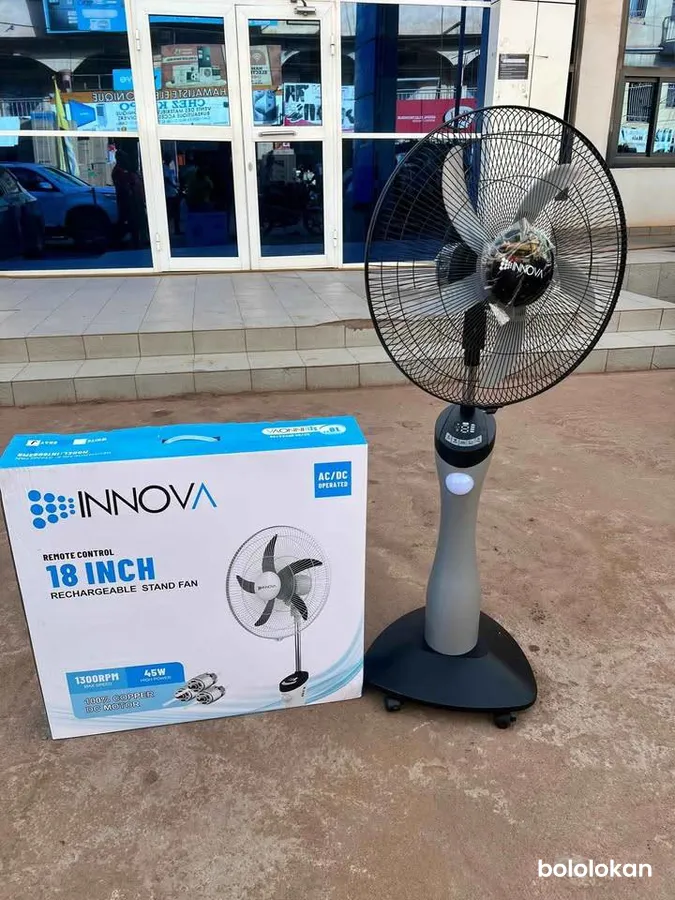 Ventilateur rechargeable innova 18 pouces (image 4)