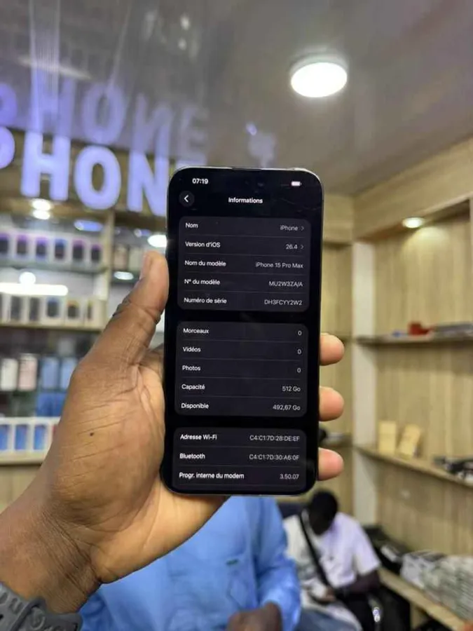 iPhone 📱15Pro Max 512Gb 2SIM authentique (image 5)