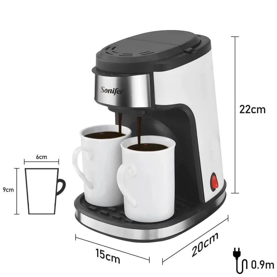 Machine à café sonifer avec deux bols (image 2)