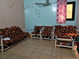 Salon en bambou / rotin