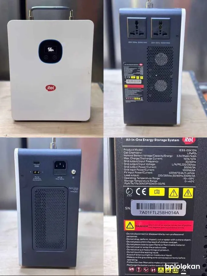 Batterie lithium 1000watt itel avec convertisseur 500watt intégré (image 7)
