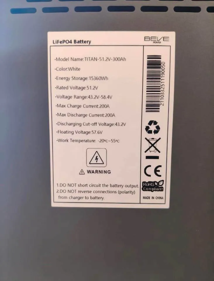 Batterie lithium BEVE 15kva (image 2)