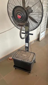 Ventilateur avec vaporisateur d’eau