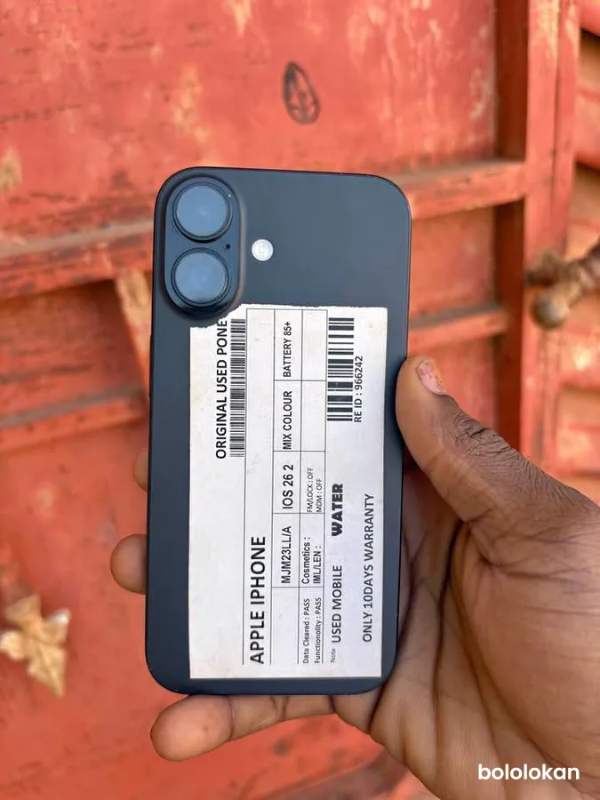 iPhone 16 simple 128 gb arrivage (image 1)