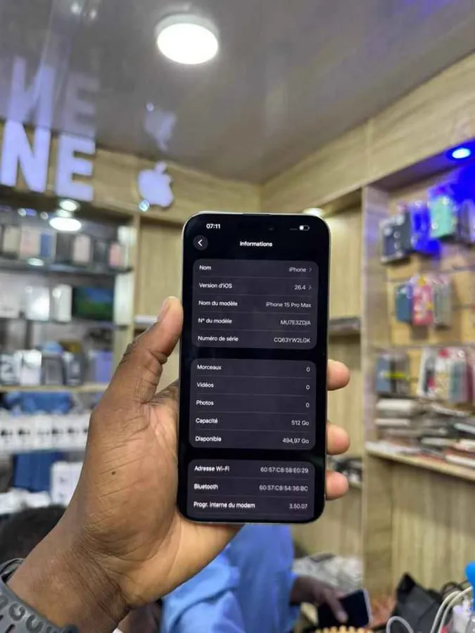 iPhone 📱 15Pro Max 512Gb SIM authentique (image 2)