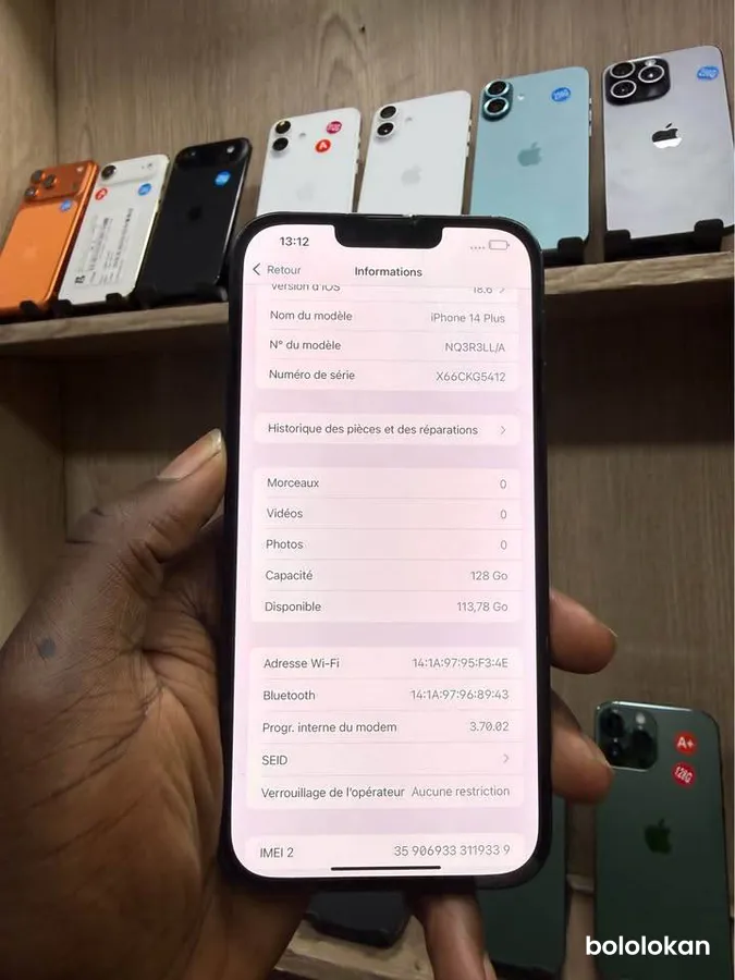 iPhone 14plus 128go (image 4)
