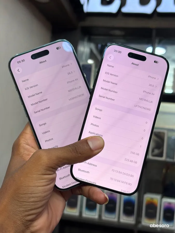 iPhone 17 Air eSIM 256go (image 2)