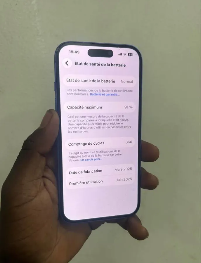 iPhone 16 simple 128Gb arrivage (image 3)